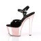 Sky-309 - Black Pat Rose Gold Chrome  