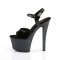 Sky-309LG - Black Pat Multi Glitter  