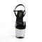 Sky-309LG - Black Pat Silver Multi Glitter  