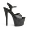 Sky-309MMG - Black Faux Leather Matte  