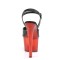 Sky-309T - Black Faux Leather Red  