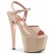 Sky-309TT - Nude Pat Rose Gold Chrome  