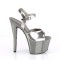 Sky-309TTG - Pewter Metallic Pu Chrome Glitter  