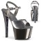 Sky-309TTG - Pewter Metallic Pu Chrome Glitter  