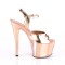 Sky-309TTG - Rose Gold Metallic Pu Chrome Glitter