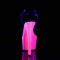 Sky-309UVLG - Black Pat Neon Pink Glitter  