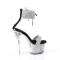 Sky-327RSI - Silver Multi Rhinestones Black