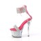 Sky-327RSI - Silver Pink MultiGlitter Rhinestones Pink