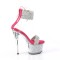 Sky-327RSI - Silver Pink MultiGlitter Rhinestones Pink