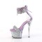 Sky-327RSI - Silver Lavender MultiGlitter Rhinestones Lavender