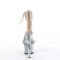 Sky-327RSI - Silver Rhinestones Nude