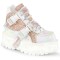 Slacker-50 - White Hologramgraphic Pat Pink Multi Glitte
