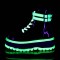 Slacker-50 - Black Patent Multi Glitter