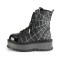 Slacker-88 - Black Vegan Leather Pat  