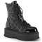 Slacker-88 - Black Vegan Leather Pat  