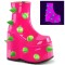 Slay-77 - UV Neon Pink Green