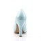 Smitten-04 - Blue Faux Leather  