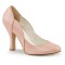 Smitten-04 - Pink Faux Leather  