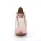 Smitten-04 - Pink Faux Leather  