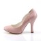 Smitten-04 - Pink Faux Leather  