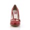 Smitten-20 - Red Faux Leather  