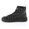 Sneeker-250 - Black Canvas  