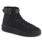 Sneeker-255 - Black Canvas  