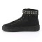 Sneeker-255 - Black Canvas  