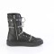 Sneeker-320 - Black Vegan Leather