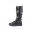 Sneeker-410 - Black Vegan Leather Canvas