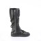 Sneeker-410 - Black Vegan Leather Canvas