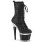 Spectator-1040G - Black Glitter Clear