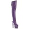 Spectator-3030 - Purple Faux Leather Clear Matt