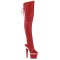 Spectator-3030 - Red Faux Leather Clear Matte