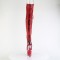 Spectator-3030 - Red Faux Leather Clear Matte