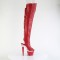 Spectator-3030 - Red Faux Leather Clear Matte