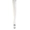 Spectator-3030 - White Faux Leather Clear Matte