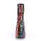 Stack-201 - Rainbow Hologram Vegan Leather with Hearts  