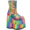 Stack-201 - Rainbow Iridescent Vegan Leather  