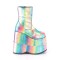 Stack-201 - Rainbow Iridescent Vegan Leather  