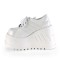 Stomp-08 - White Pat Vegan Leather  