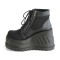 Stomp-10-1 - Black Canvas Vegan Leather