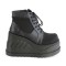 Stomp-10-1 - Black Canvas Vegan Leather