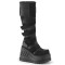 Stomp-228 - Black Vegan Leather