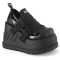 Stomp-28 - Black Patent Vegan Leather