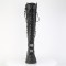 Stomp-310 - Black Vegan Leather