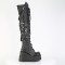 Stomp-310 - Black Vegan Leather