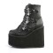 Swing-103 - Black Vegan Leather  