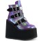 Swing-105 - Purple Iridescent Vegan Leather  