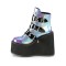Swing-105 - Purple Iridescent Vegan Leather  